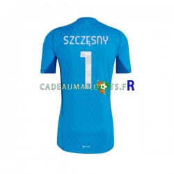 Juventus Maillot avec flocage Wojciech Szczesny 1 Gardien Domicile 2023-2024 ,Homme MC