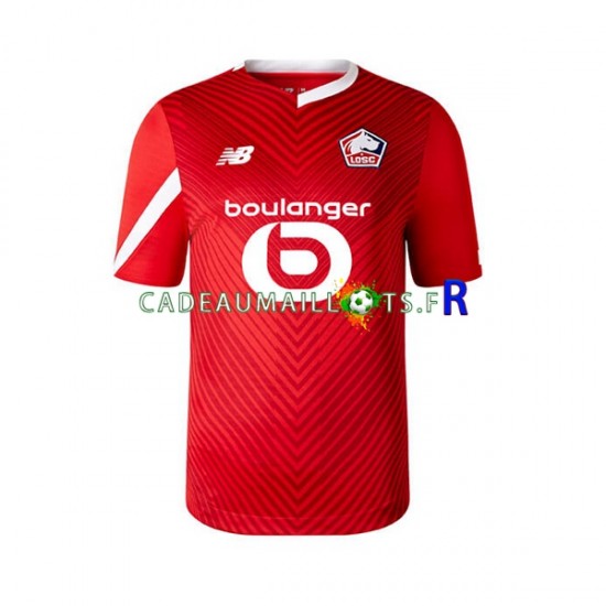 OSC Lille Maillot avec flocage Domicile 2023-2024 ,Homme MC