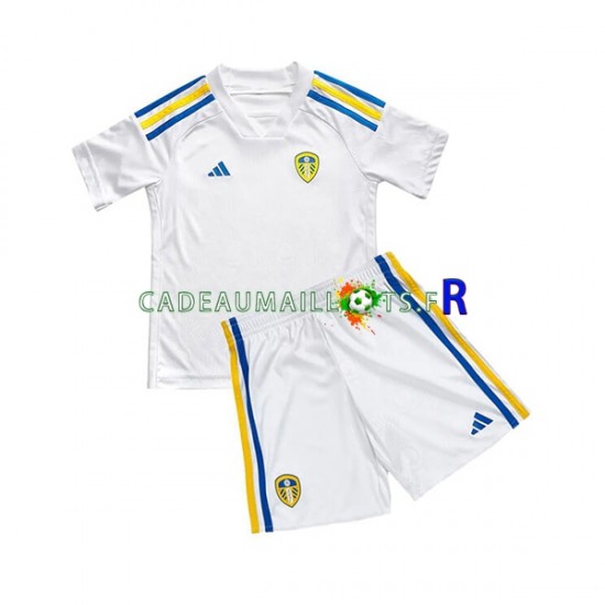 Leeds United Maillot avec flocage Domicile 2023-2024 ,Tenue Enfant MC