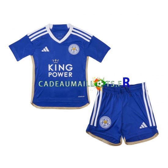 Leicester City Maillot avec flocage Domicile 2023-2024 ,Tenue Enfant MC