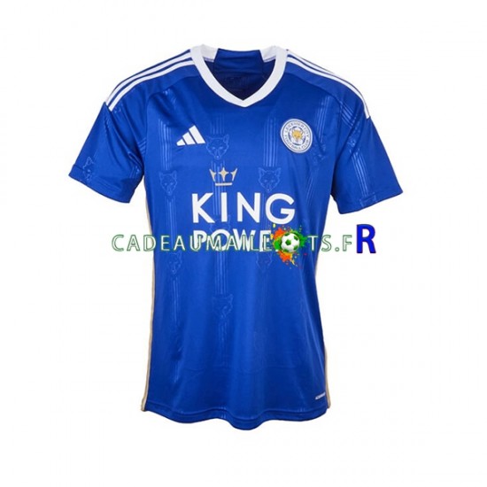 Leicester City Maillot avec flocage Domicile 2023-2024 ,Homme MC