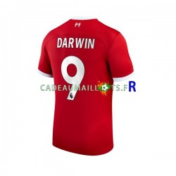 Liverpool Maillot avec flocage Darwin Nunez 9 Domicile 2023-2024 ,Homme MC