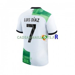 Liverpool Maillot avec flocage Luis Diaz 7 Extérieur 2023-2024 ,Homme MC