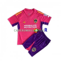 LA Galaxy Maillot avec flocage Rose Gardien 2023-2024 ,Tenue Enfant MC