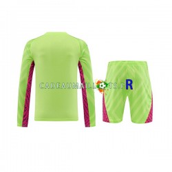 Manchester City Maillot avec flocage Gardien 3ème 2023-2024 ,Tenue Enfant ML