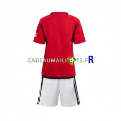 Manchester United Maillot avec flocage Domicile 2023-2024 ,Tenue Enfant MC