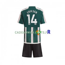 Manchester United Maillot avec flocage Eriksen 14 Extérieur 2023-2024 ,Tenue Enfant MC