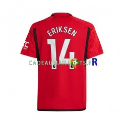 Manchester United Maillot avec flocage Eriksen 14 Domicile 2023-2024 ,Homme MC