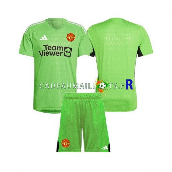 Manchester United Maillot avec flocage Gardien Domicile 2023-2024 ,Tenue Enfant MC