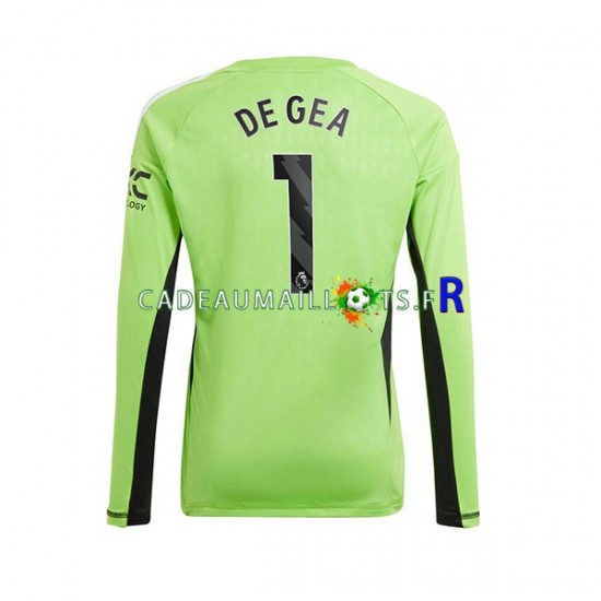 Manchester United Maillot avec flocage De Gea 1 Gardien Domicile 2023-2024 ,Homme ML