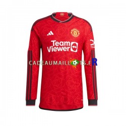 Manchester United Maillot avec flocage Domicile 2023-2024 ,Homme ML