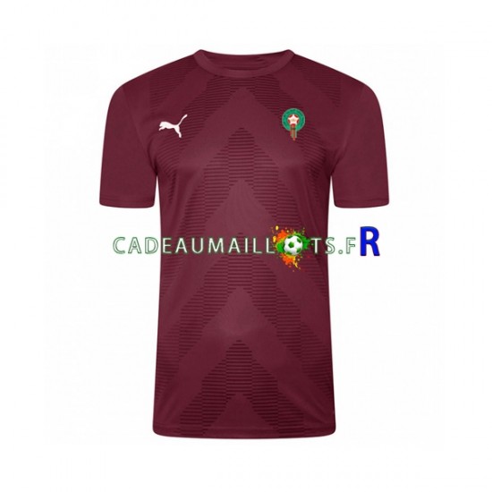 Maroc Maillot avec flocage Gardien Domicile 2022 ,Homme MC