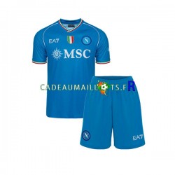 Naples Maillot avec flocage Domicile 2023-2024 ,Tenue Enfant MC