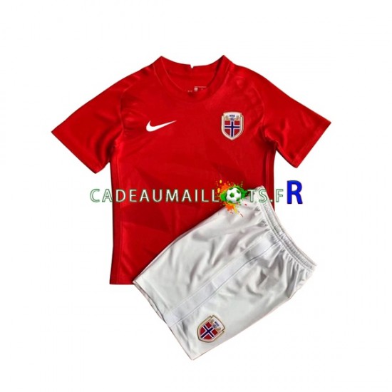 Norvège Maillot avec flocage HAALAND 9 Domicile 2022 ,Tenue Enfant MC