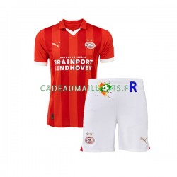PSV Eindhoven Maillot avec flocage Domicile 2023-2024 ,Tenue Enfant MC