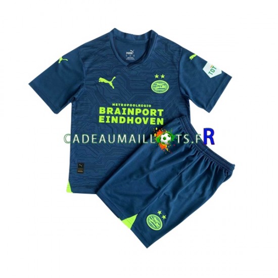 PSV Eindhoven Maillot avec flocage 3ème 2023-2024 ,Tenue Enfant MC