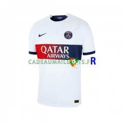 Paris Saint-Germain Maillot avec flocage Mbappé Kylian 7 Extérieur 2023-2024 ,Tenue Enfant MC