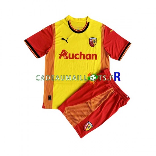 RC Lens Maillot avec flocage Domicile 2023-2024 ,Tenue Enfant MC