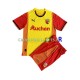 RC Lens Maillot avec flocage Domicile 2023-2024 ,Tenue Enfant MC