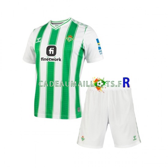 Real Betis Maillot avec flocage Domicile 2023-2024 ,Tenue Enfant MC