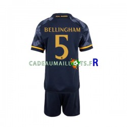 Real Madrid Maillot avec flocage Jude Bellingham 5 Extérieur 2023-2024 ,Tenue Enfant MC