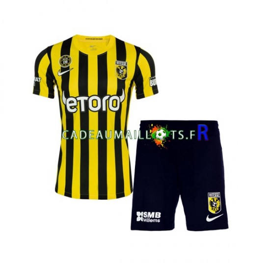 Vitesse Arnhem Maillot avec flocage Domicile 2022-2023 ,Tenue Enfant MC