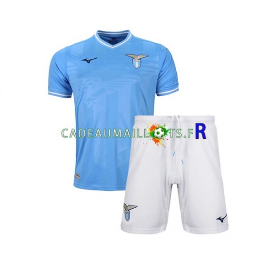 SS Lazio Maillot avec flocage Domicile 2023-2024 ,Tenue Enfant MC