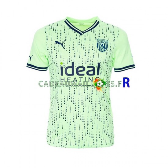 West Bromwich Albion Maillot avec flocage Extérieur 2023-2024 ,Homme MC