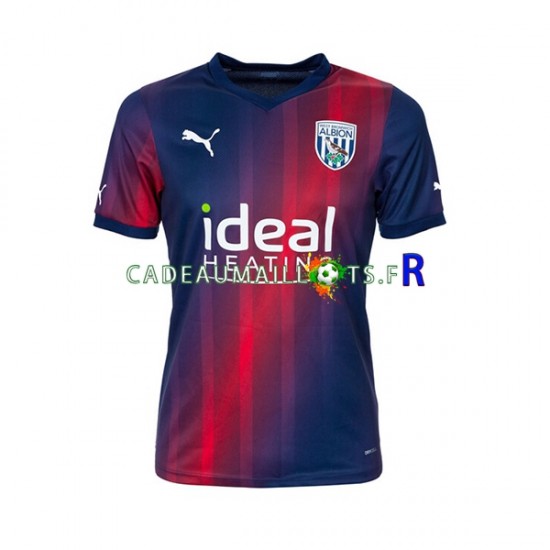 West Bromwich Albion Maillot avec flocage 3ème 2023-2024 ,Homme MC