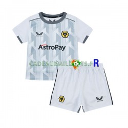 Wolverhampton Wanderers Maillot avec flocage 3ème 2023-2024 ,Tenue Enfant MC