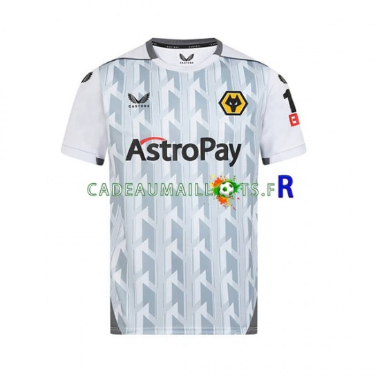 Wolverhampton Wanderers Maillot avec flocage 3ème 2023-2024 ,Homme MC