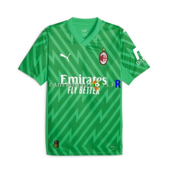 AC Milan Maillot avec flocage Gardien Domicile 2023-2024 ,Homme MC