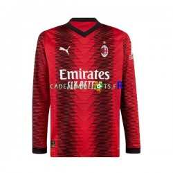 AC Milan Maillot avec flocage Domicile 2023-2024 ,Homme ML