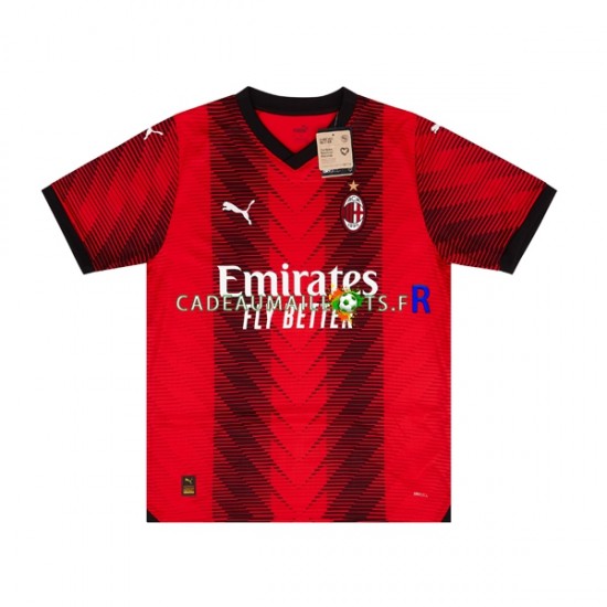 AC Milan Maillot avec flocage Domicile 2023-2024 ,Homme MC