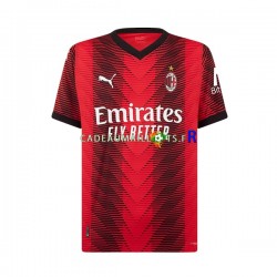 AC Milan Maillot avec flocage Ibrahimovic 11 Domicile 2023-2024 ,Tenue Enfant MC