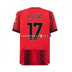 AC Milan Maillot avec flocage Rafael Leao 17 Domicile 2023-2024 ,Homme MC