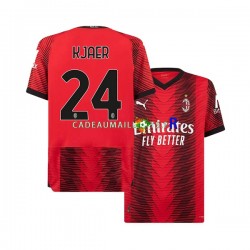 AC Milan Maillot avec flocage Simon Kjaer 24 Domicile 2023-2024 ,Homme MC