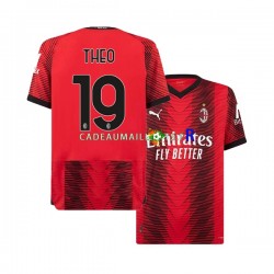 AC Milan Maillot avec flocage Theo Hernandez 19 Domicile 2023-2024 ,Homme MC