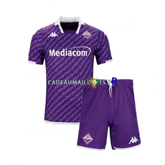 Fiorentina Maillot avec flocage Domicile 2023-2024 ,Tenue Enfant MC