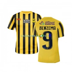 Al-Ittihad Maillot avec flocage FC Benzema 9 Domicile 2022-2023 ,Homme MC