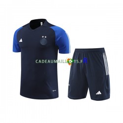 Algérie Bleu Kit Maillot d'entraînement + Shorts 2023-2024