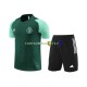 Algérie Vert Kit Maillot d'entraînement + Shorts 2023-2024