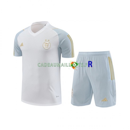 Algérie Blanc Kit Maillot d'entraînement + Shorts 2023-2024