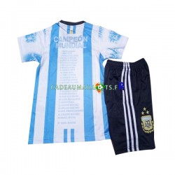 Argentine Maillot avec flocage All Stars Domicile 2023 ,Tenue Enfant MC