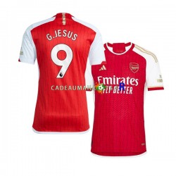 Arsenal Maillot avec flocage Gabriel Jesus 9 Domicile 2023-2024 ,Homme MC