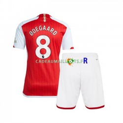 Arsenal Maillot avec flocage Martin Odegaard 8 Domicile 2023-2024 ,Tenue Enfant MC
