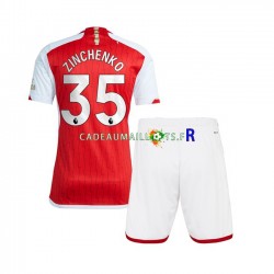 Arsenal Maillot avec flocage Oleksandr Zinchenko 35 Domicile 2023-2024 ,Tenue Enfant MC