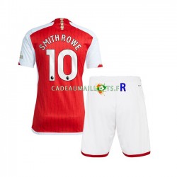 Arsenal Maillot avec flocage Smith Rowe 10 Domicile 2023-2024 ,Tenue Enfant MC