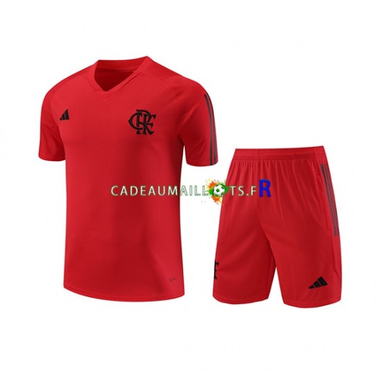 CR Flamengo Rouge Kit Maillot d'entraînement + Shorts 2023-2024