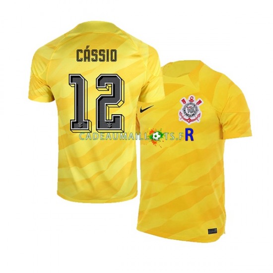 Corinthians Maillot avec flocage Cassio 12 Gardien Extérieur 2023-2024 ,Homme MC